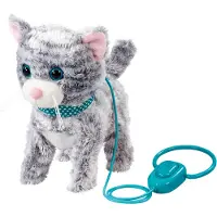 Happy Pets Walk Along Cat - Grey - ONE SIZE