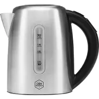 OBH Nordica Color Glow Kettle 1,2 L. 1850-2200 W - Silver - 1.2 L
