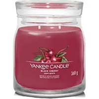 Yankee candle Black Cherry Signature Jar Medium