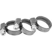 Bradas Stainless zebra hose clamp 60-80mm