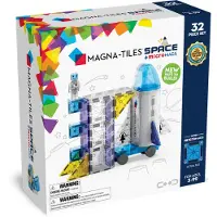 Magna-Tiles Magneettisarja - 32 Osaa - Space + MicroMAGS - - OneSize - Magneettiset lelut