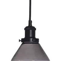 PR Home August Seinälamppu Musta 15cm