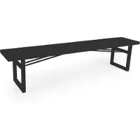 Brafab Vevi penkki Musta 200 cm