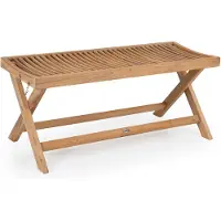 Brafab Turin penkki 40 x 105 cm luonnonvärinen tiikki