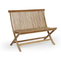 Brafab Turin 2-istuttava sohva tiikki