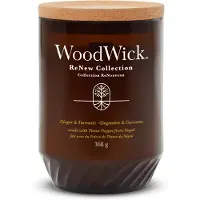 Woodwick Ginger & Tumeric Renew Candle Large