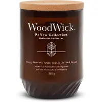 Woodwick Cherry Blossom & Vanilla Renew Candle Large