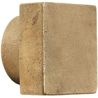 Ferm Living Square Hook - Large - Casted Brass