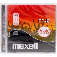 Maxell CD-R Music Pro 80min kotelossa (10 kpl)