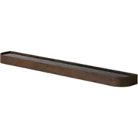 Audo Copenhagen Epoch hylly 150 cm Dark stained oak-black
