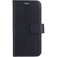 RadiCover Strålningsskydd Mobilfodral PU iPhone 13 Mini Flipcover Svart RFID