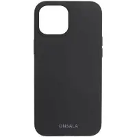 Ginza.se iPhone 13 Mini silikonikuori (musta)