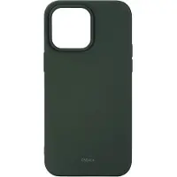Onsala Collection Silicone suojakuori iPhone 14 Pro Max (oliivinvihreä)