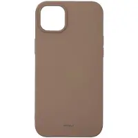 Onsala Collection iPhone 14/13 Silicone suojakuori (ruskea)