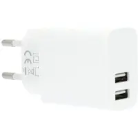 Ginza.se Charger 220V 2xUSB-A 3,4A White