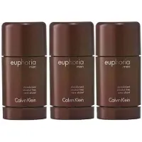 Calvin Klein 3-pack Euphoria For Men Deostick 75ml
