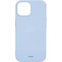 Onsala Collection iPhone 15 Silicone suojakuori (vaaleansininen)