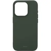 Onsala Collection iPhone 15 Pro Silicone suojakuori (vihreä)