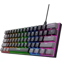 Trust GXT867 Acira Mekaaninen RGB Mini Pelinäppäimistö