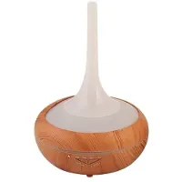 Teknikproffset Puinen ilmankostutin LED-valo, vaalea puu 240 ml