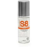 Stimul8 S8 - Anaaliliukuvoide, 125 ml, vesipohjainen, täyteläinen, pumppupullossa