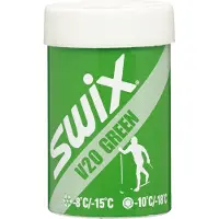 Swix V20 Green Hardwax-8/-15C , 45G Unspecified Voitelu Grønn OneSize