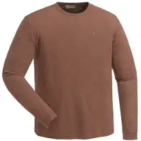 Pinewood Peached L/S T-Shirt (Color: Dark Copper, Size: 3XL)