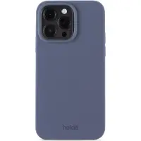 Holdit iPhone 15 Pro Max Kuori Silikoni Pacific Blue