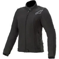 Alpinestars Banshee Fleece naiset Moottoripyörätekstiilitakki Musta Naiset, size S