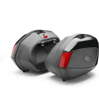 Givi Laukkusarja V35 MUS/PUN 2X35L musta