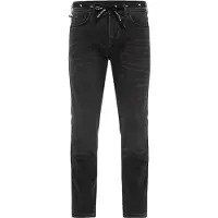 Riding Culture Tapered Slim Black Moottoripyörä farkut