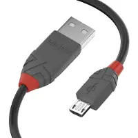 Lindy Micro Usb Cable 2 M Musta