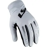 LS2 MC Gloves taivuta valkoista - S-08