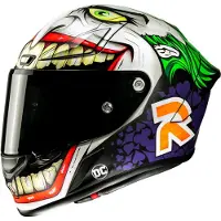 HJC RPHA 1 Joker DC Comics MC48F Integraalikypärät Valkoinen/Vihreä/Violetti unisex, size S