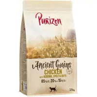 Purizon 2,5kg Adult kana & kala muinaisvilja kissan kuivaruoka