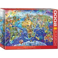 Eurographics - Puzzle Crazy World - 2000 pala