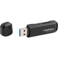 Natec Scarab 2 Card Reader SD/MICRO SD USB 3.0 - Musta