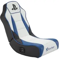 X Rocker – 2021026, Konsolipelituoli, 80 kg, Pehmustettu istuintoppaus, Pehmustettu selkänojatoppaus, Playstation, Musta