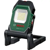 Bosch UniversalWorkLight 18V-2100, 1500 mAh, Musta, Vihreä, Vapaasti seisova työvalo
