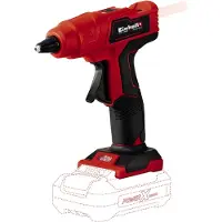 Einhell Pxc TE-CG 18 Li - Solo akkukuumaliimapistooli