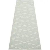 Pappelina Max matto 70x240 cm sage / vanilla