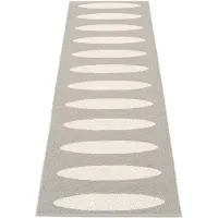 Pappelina , Ella matto 70x225 cm warm grey / vanilla