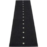 Pappelina Peg matto 70x280 cm black / linen