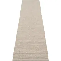 Pappelina Emm matto 70 x 300 cm Linen/Linen Metallic