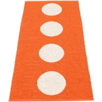 Pappelina Vera matto 70x150 cm orange / vanilla