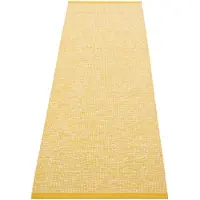 Pappelina Sam matto 70 x 225 cm Mustard/Cream