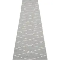 Pappelina , Max matto 70x320 cm grey / vanilla