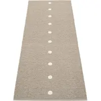 Pappelina Peg matto 70x200 cm dark linen / vanilla