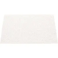 Pappelina , Svea matto 70x50 cm white metallic / white