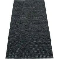 Pappelina , Svea matto 70x160 cm black metallic / black
